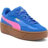 Puma Club Ii Era Platform Sneaker In Bluemazing-sun Struck