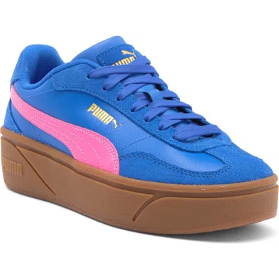 Puma Club Ii Era Platform Sneaker In Bluemazing-sun Struck