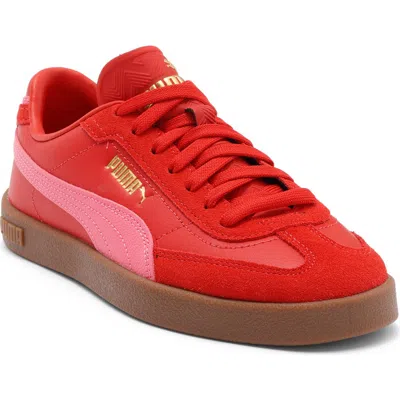 Puma Club Ii Era Sneaker In Red