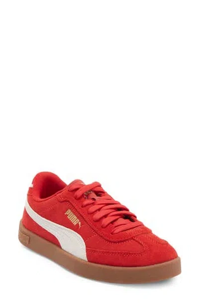 Puma Club Ii Era Sneaker In Red