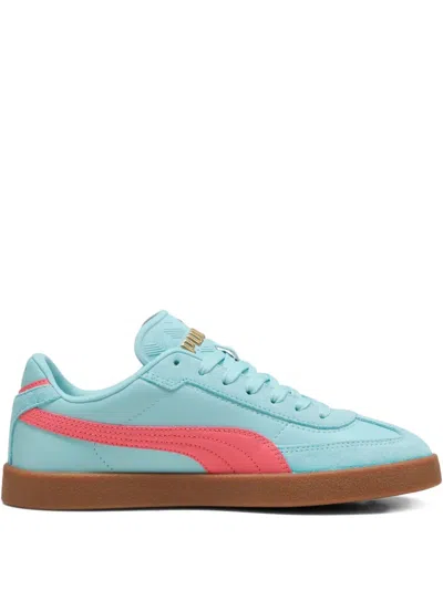 Puma Club Ii Lace-up Sneakers In Blue