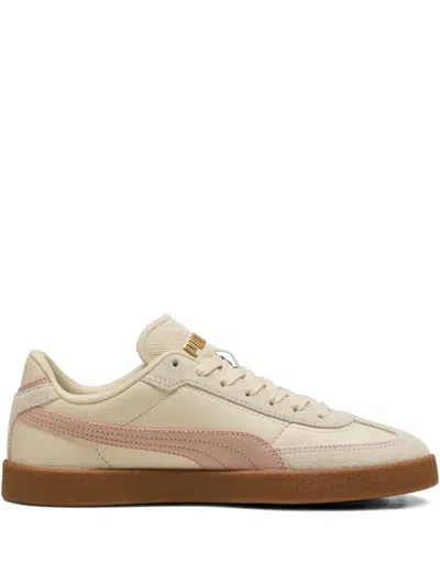 Puma Club Ii Lace-up Sneakers In Neutral