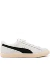 Puma Clyde Hairy Suede In 01 Sedate Gray-cashew