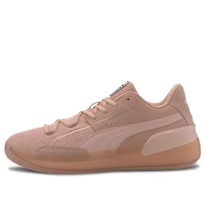 Puma Clyde Hardwood 'natural' In Pink