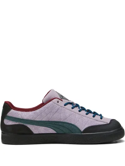 Puma Clyde "lavender Shock/ocean Tropic" Sneakers In Purple