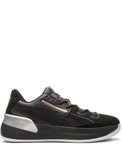 Puma Clyde Low-top Sneakers In Black
