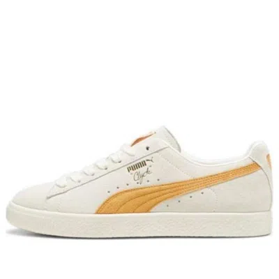 Puma Clyde Og 'ivory Clementine' In White