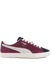Puma Clyde Og Panelled Sneakers In Purple