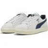Puma Clyde Og Sneaker In Silver Mist-frosted Ivory-navy