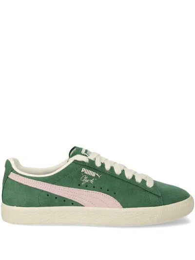 Puma Clyde Og Sneakers In Green