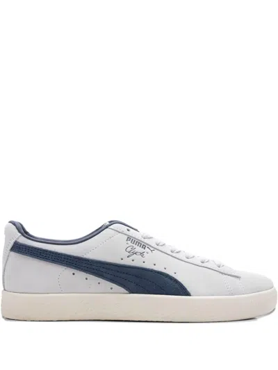 Puma Clyde Suede Sneakers In Gray