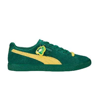 Pre-owned Puma Clyde 'super ' In Green