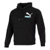 Puma Colorblock Fandom Logo Hoodie 'black'