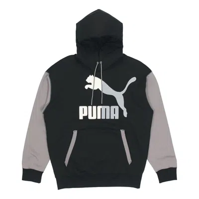 Puma Colorblock Hooded Sports Black