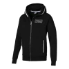 Puma Colorblock Hooded Zipper Jacket Black
