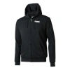 Puma Colorblock Logo Hooded Casual Black