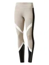 Puma Colour-block Panel Leggings In Neutral