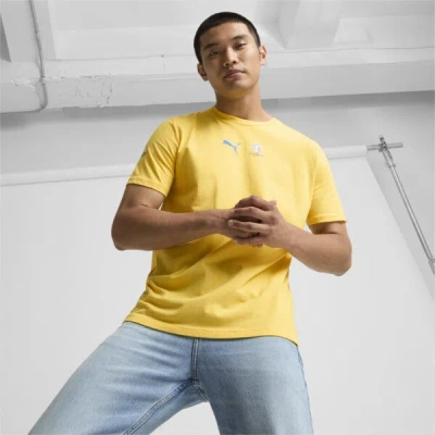 Puma Conmebol Copa América 2024 Brazil Men's T-shirt In Pelé Yellow