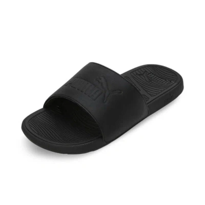 Puma Cool Cat 2.0 Men's Slides In Black- Black
