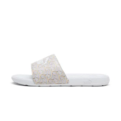 Puma Cool Cat 2.0 Pride Men's Slides In White