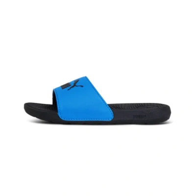 Puma Cool Cat 2.0 Ps Little Kids' Sandals In Future Blue- Black