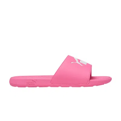Pre-owned Puma Cool Cat 2.0 Slide Big Kid 'knockout Pink White' | Kid's Size 6.5