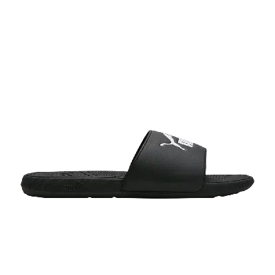 Pre-owned Puma Cool Cat 2.0 Slide 'black White'