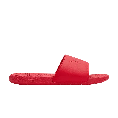 Pre-owned Puma Cool Cat 2.0 Slide 'red'