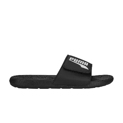Pre-owned Puma Cool Cat 2.0 V Fs Bx Slide 'black White'