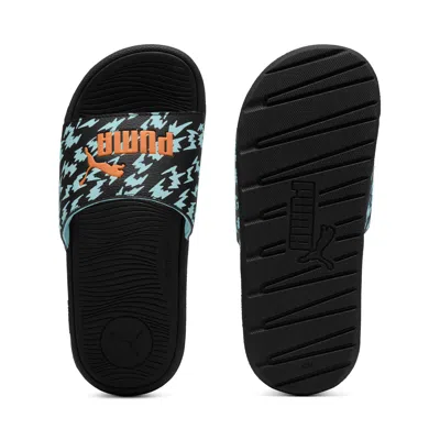 Puma Cool Cat Poised 2 Race Sandals Youth In Black