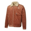 Puma Cord Embroidered Logo Reversible Corduroy Jacket Brown