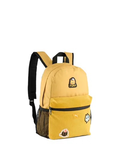Puma Corduroy-detail Backpack In Yellow