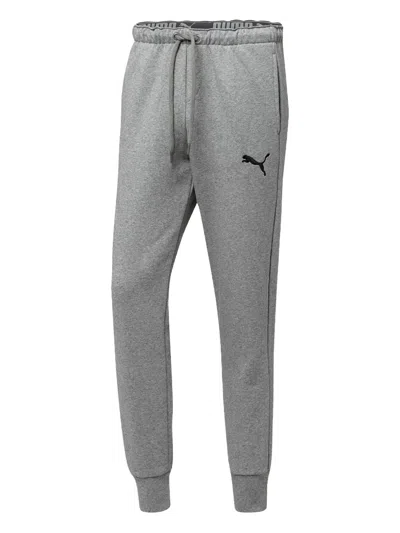 Puma Core Fleece Track Pants In Gray