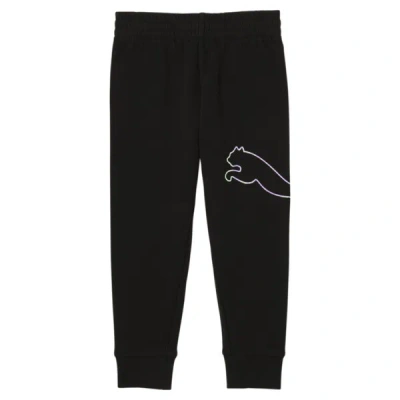 Puma Core Little Kids' Cotton Fleece Jogger In Black