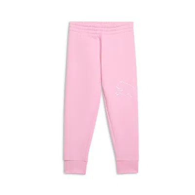 Puma Kids' Core Pack Ctn Fleece Jogger In Pink