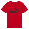 Puma Core Little Kids' Graphic T-shirt In High Risk Red