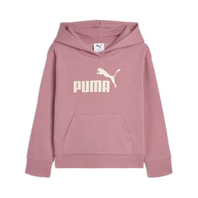 Puma Core Pack No.1 Logo Little Kids' Hoodie In Pink