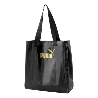Puma Core Up Large Shopper Bag 'black' In Multi