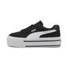 Puma Cortclassicvulcfsplatform Sneakers Women In Black