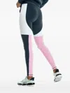 Puma Cosmic Colour-block Panelled Leggings In Green
