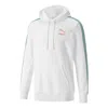 Puma Cotton Crew Neck Hoodie 'white Blue Pink'