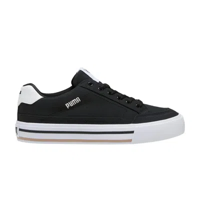 Pre-owned Puma Court Classic Vulc 'black White' | Men's Size 12