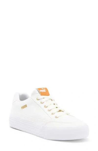 Puma Court Classic Vulc First Platform Sneaker