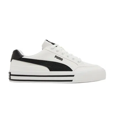 Pre-owned Puma Court Classic Vulc Fs 'white Black' | Men's Size 8.5