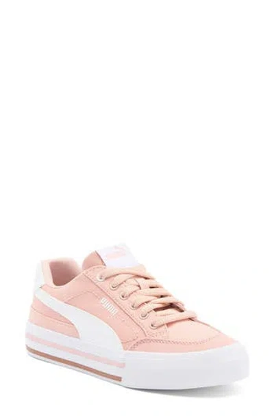 Puma Court Classic Vulc Sneaker In Pink