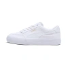 Puma Court Classic Vulc Womens Sneakers In White-alpine Snow