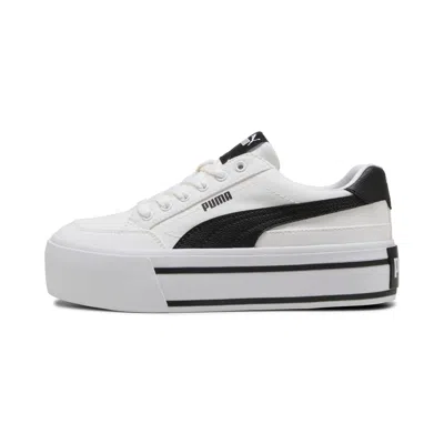 Puma Court Classic Vulcanized Women's Platform Sneakers In Multi