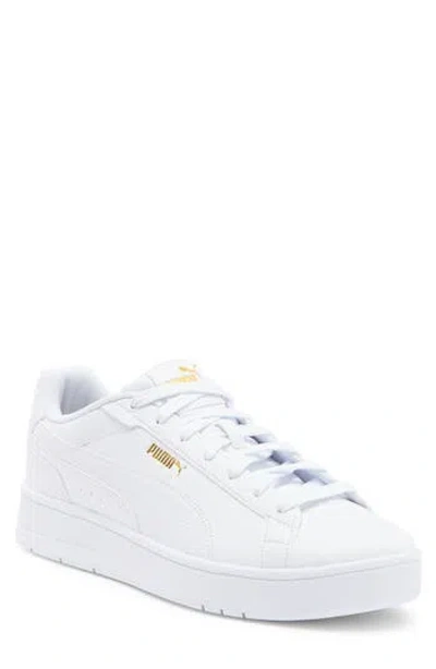Puma Court Classico Sneaker In White