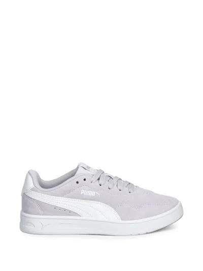 Puma Court Lally Suede Low-top Sneakers In Multi
