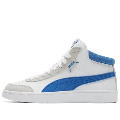 Puma Court Legend Skate Shoes 'white Blue' In Multi